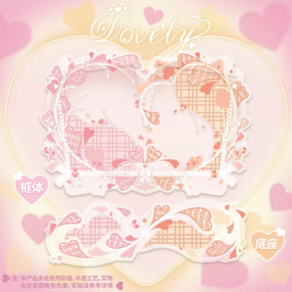BeautyGoods Lovelyシリーズ ペアアクリルフレーム カードサイズ