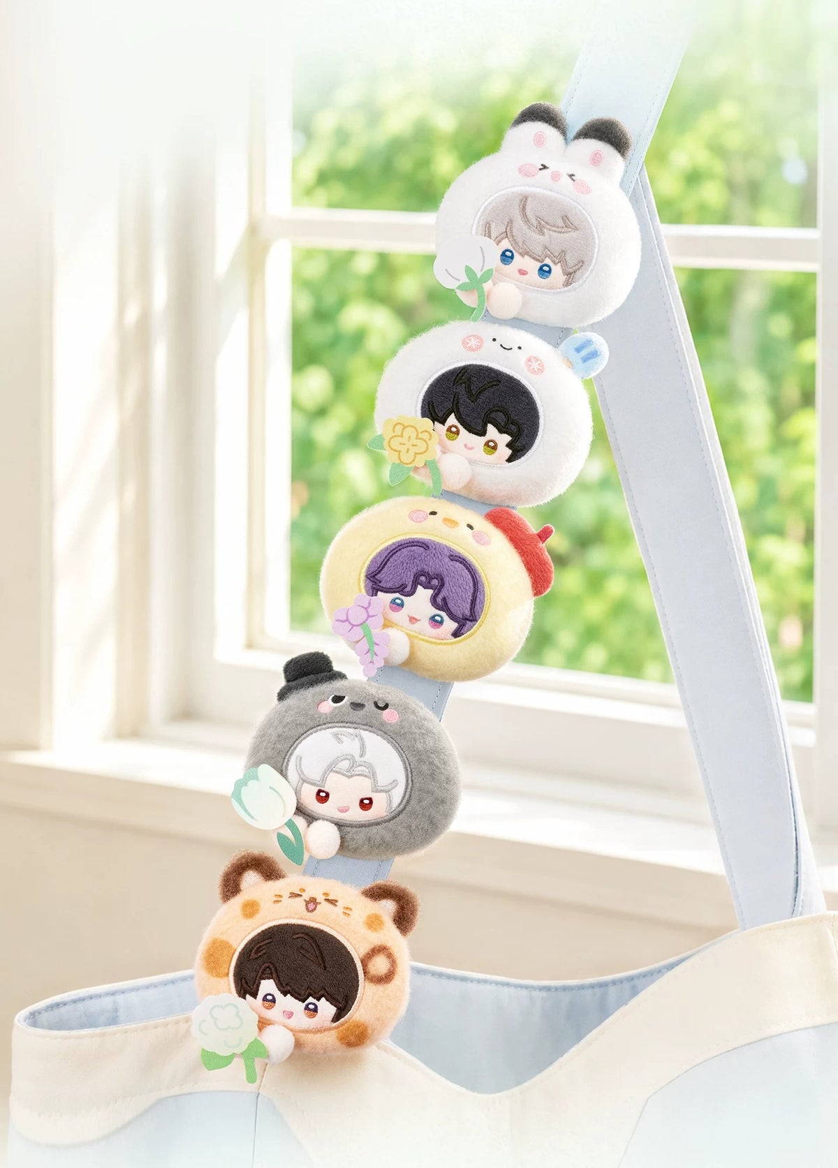恋と深空 森の息吹シリーズ もこもこヘアクリップ