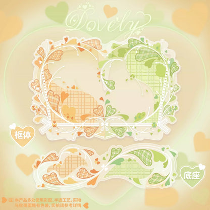 BeautyGoods Lovelyシリーズ ペアアクリルフレーム カードサイズ