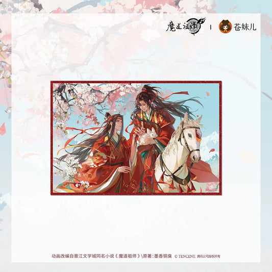【蒼妹児】魔道祖師 桃風箋シリーズ アクリル色紙