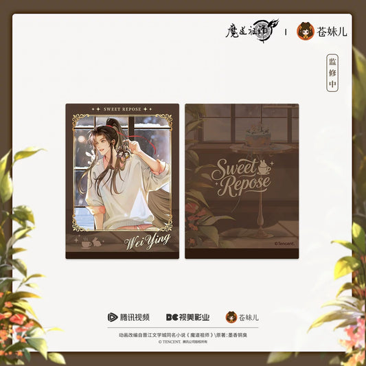 【蒼妹児】魔道祖師 甜憩午後シリーズ チェキ風カード 魏無羨