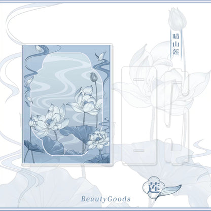 BeautyGoods ネオチャイナ・蓮 アクリルフレーム大 6インチ