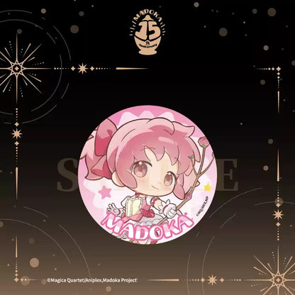 魔法少女まどか☆マギカ 15周年記念 デフォルメ缶バッジ 単品（ブラインド）中国限定