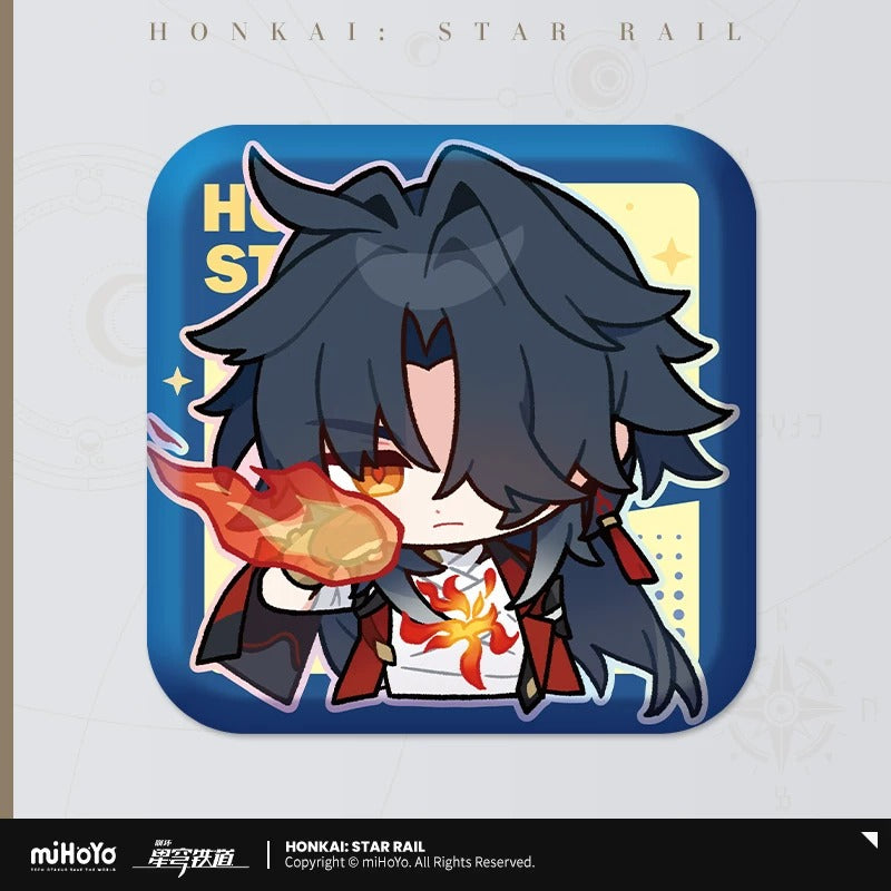 崩壊：スターレイル パムギャラリーシリーズ スクエア缶バッジ Ver.4.0
