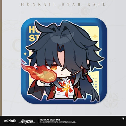 崩壊：スターレイル パムギャラリーシリーズ スクエア缶バッジ Ver.4.0