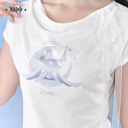 原神 コロンビーナ イメージシリーズ スリム半袖Tシャツ