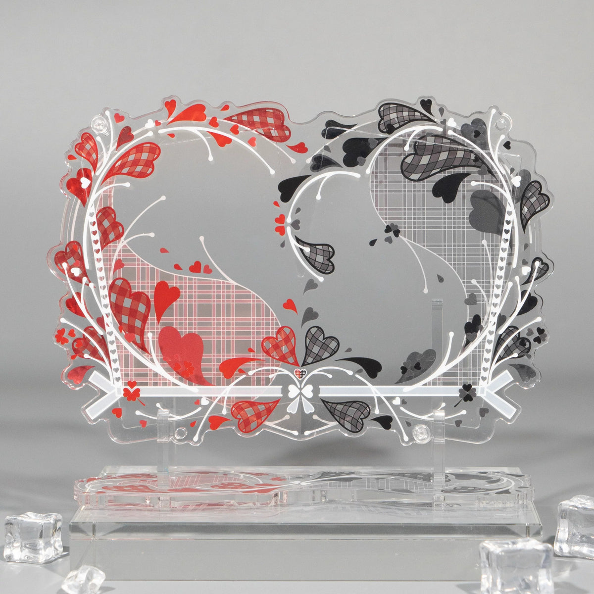 BeautyGoods Lovelyシリーズ ペアアクリルフレーム カードサイズ
