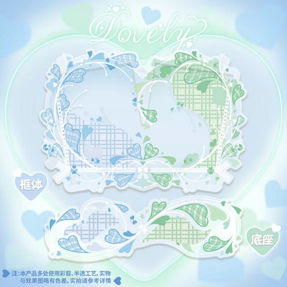 BeautyGoods Lovelyシリーズ ペアアクリルフレーム カードサイズ