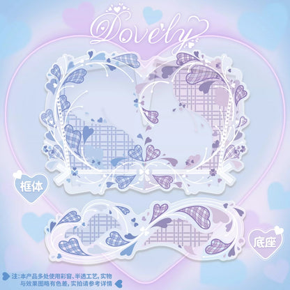 BeautyGoods Lovelyシリーズ ペアアクリルフレーム カードサイズ