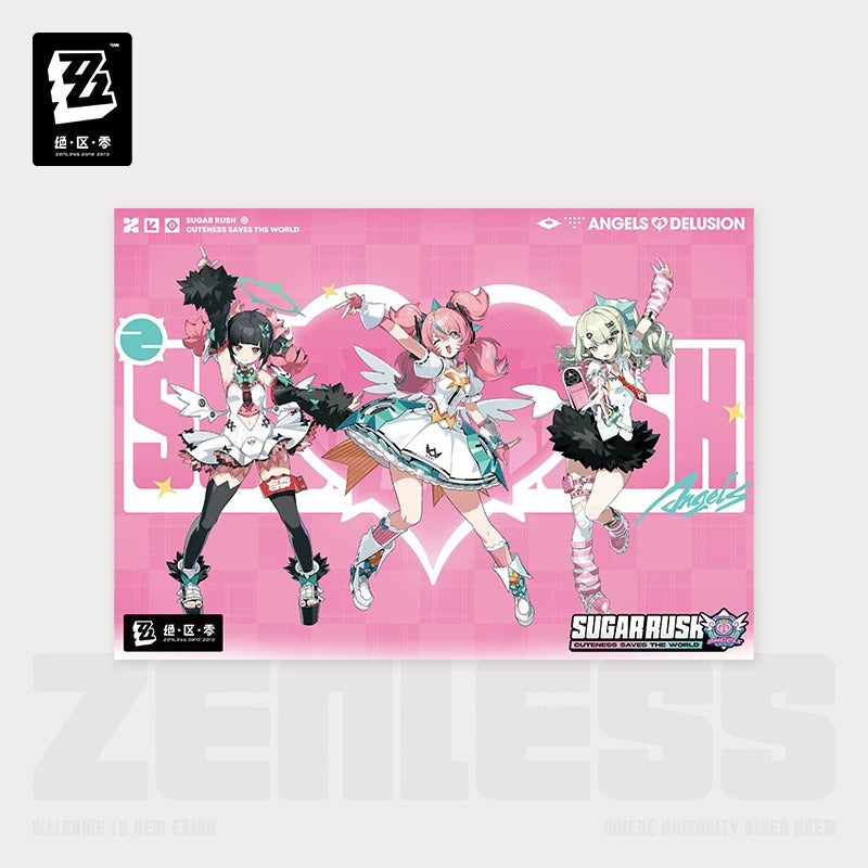 ゼンレスゾーンゼロ PINK スイートクリティカルシリーズ ポスター