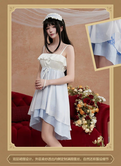 原神 夜畔の茶話シリーズ ルームワンピースセット（アイマスク付き） コロンビーナ