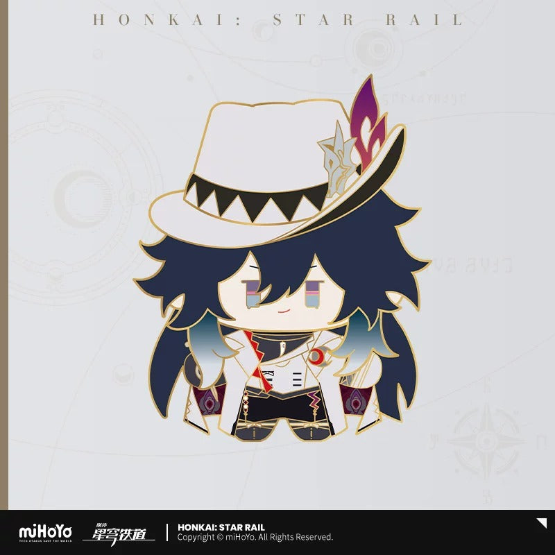 崩壊：スターレイル デフォルメドールシリーズ ゆらゆらメタルバッジ