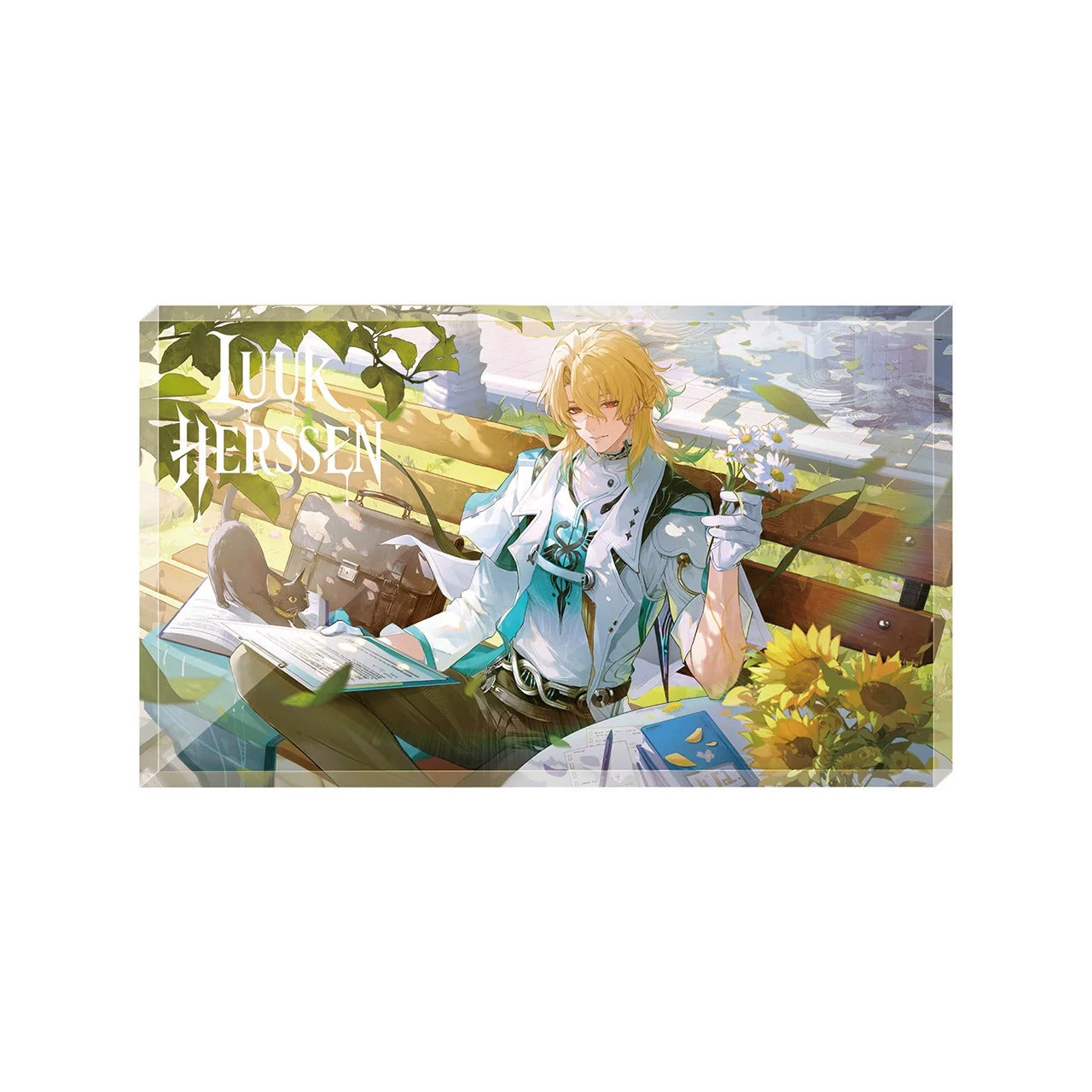 鳴潮 共鳴者シリーズ アクリルブロック リューク・ヘルセン KURO GAMES
