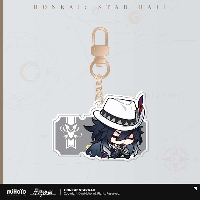 崩壊：スターレイル パムギャラリーシリーズ アクリルキーホルダー Ver.4.0