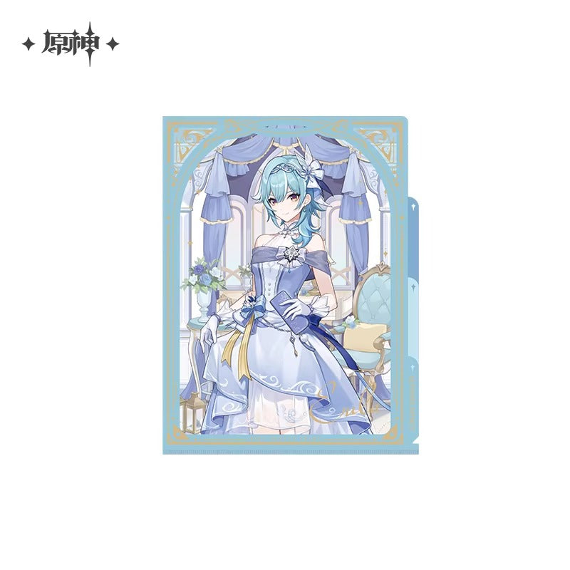 原神「璀夜華宴」シリーズ・エウルア マルチポケットクリアファイル