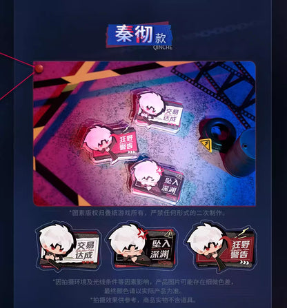 恋と深空 禁区追跡シリーズ アクリルクリップセット