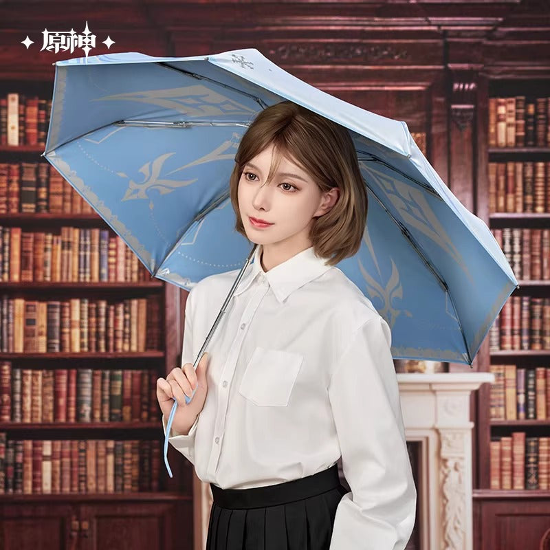 原神「璀夜華宴」シリーズ・エウルア 折りたたみ傘＆傘ポーチセット