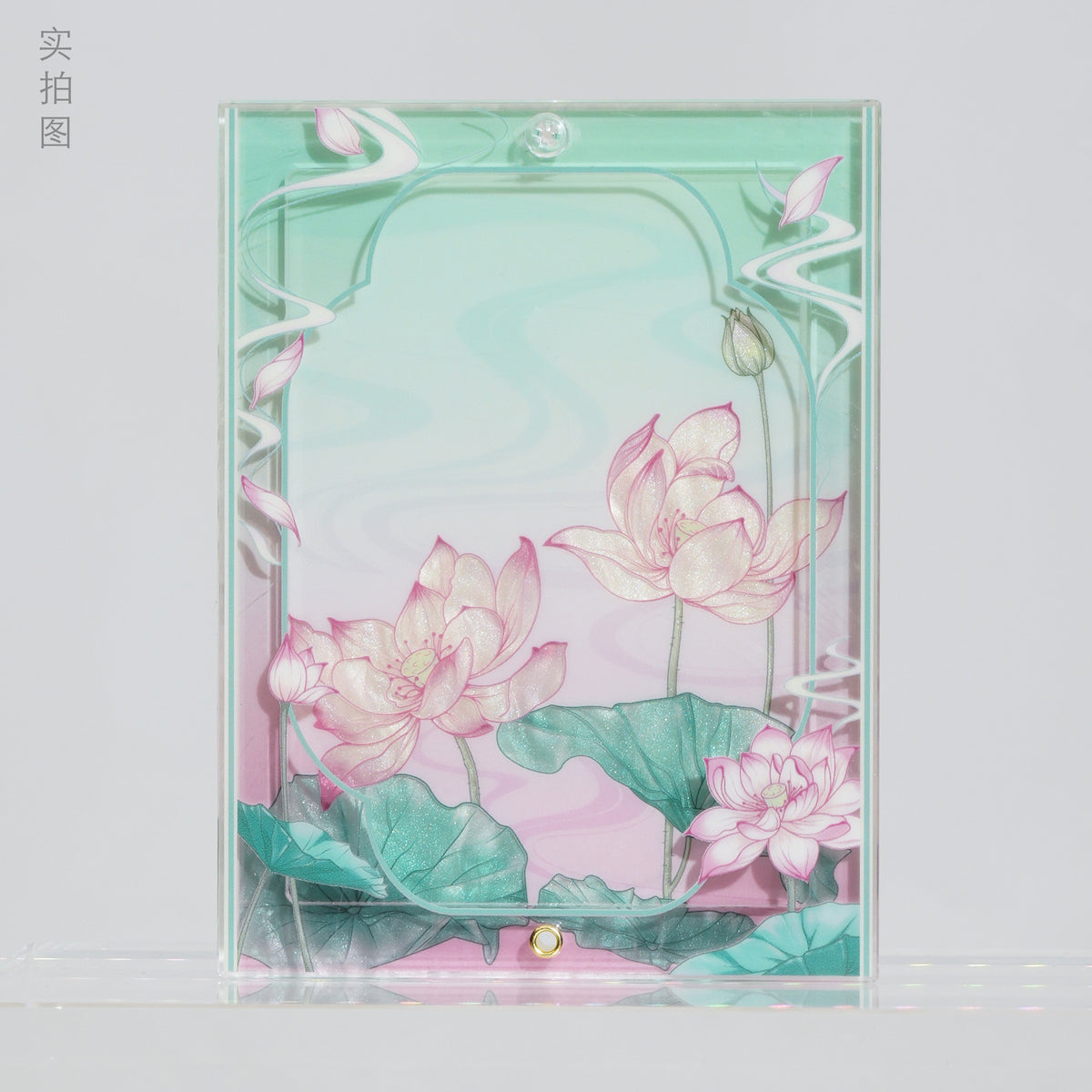 BeautyGoods ネオチャイナ・蓮 アクリルフレーム カードサイズ