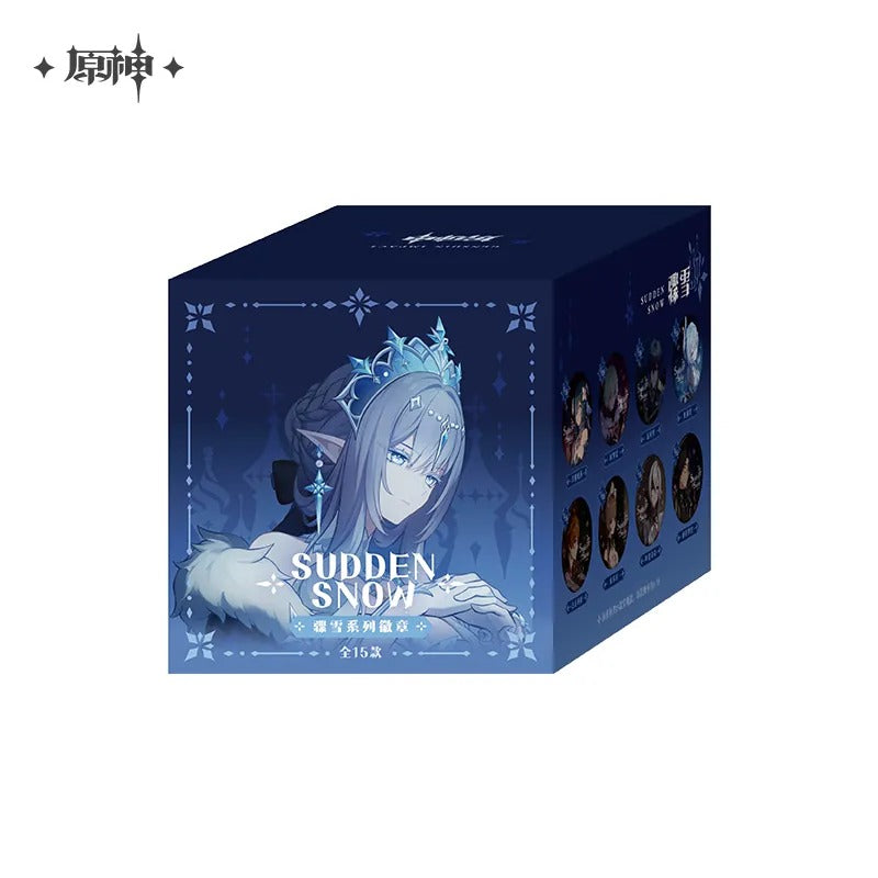 原神 「驟雪」シリーズ 缶バッジ 全種セット（BOX）