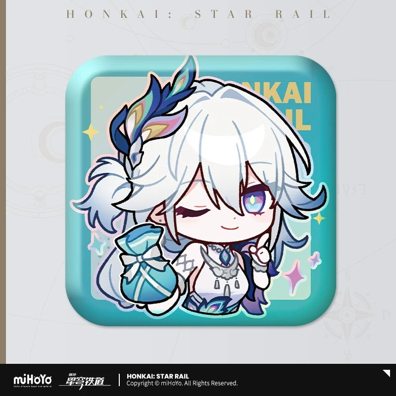 崩壊：スターレイル パムギャラリーシリーズ スクエア缶バッジ Ver.4.0