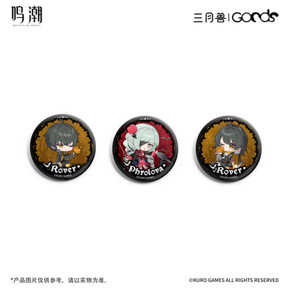 鳴潮×三月獣 暮色物語シリーズ デフォルメ缶バッジセット KURO GAMES