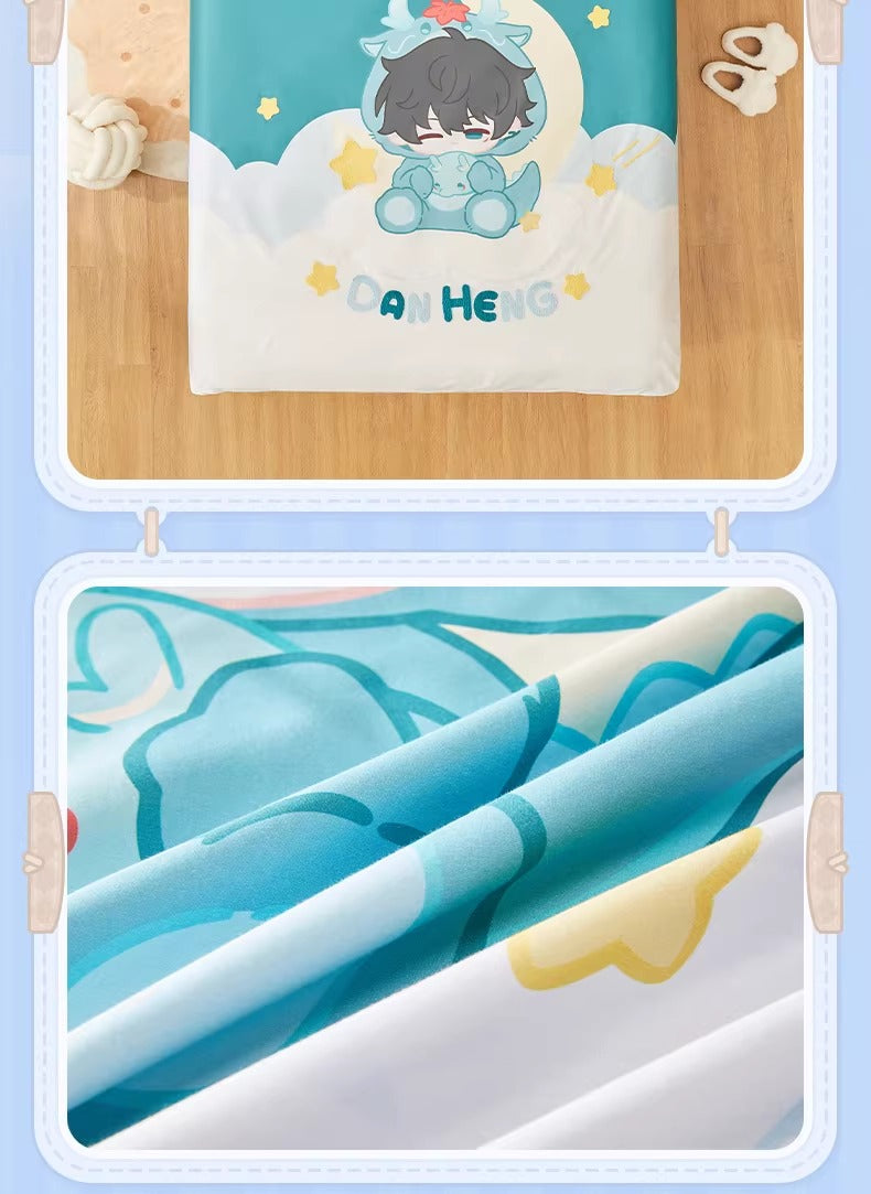 崩壊：スターレイル 男子寮デフォルメホームシリーズ 寝具3点セット（シングル）