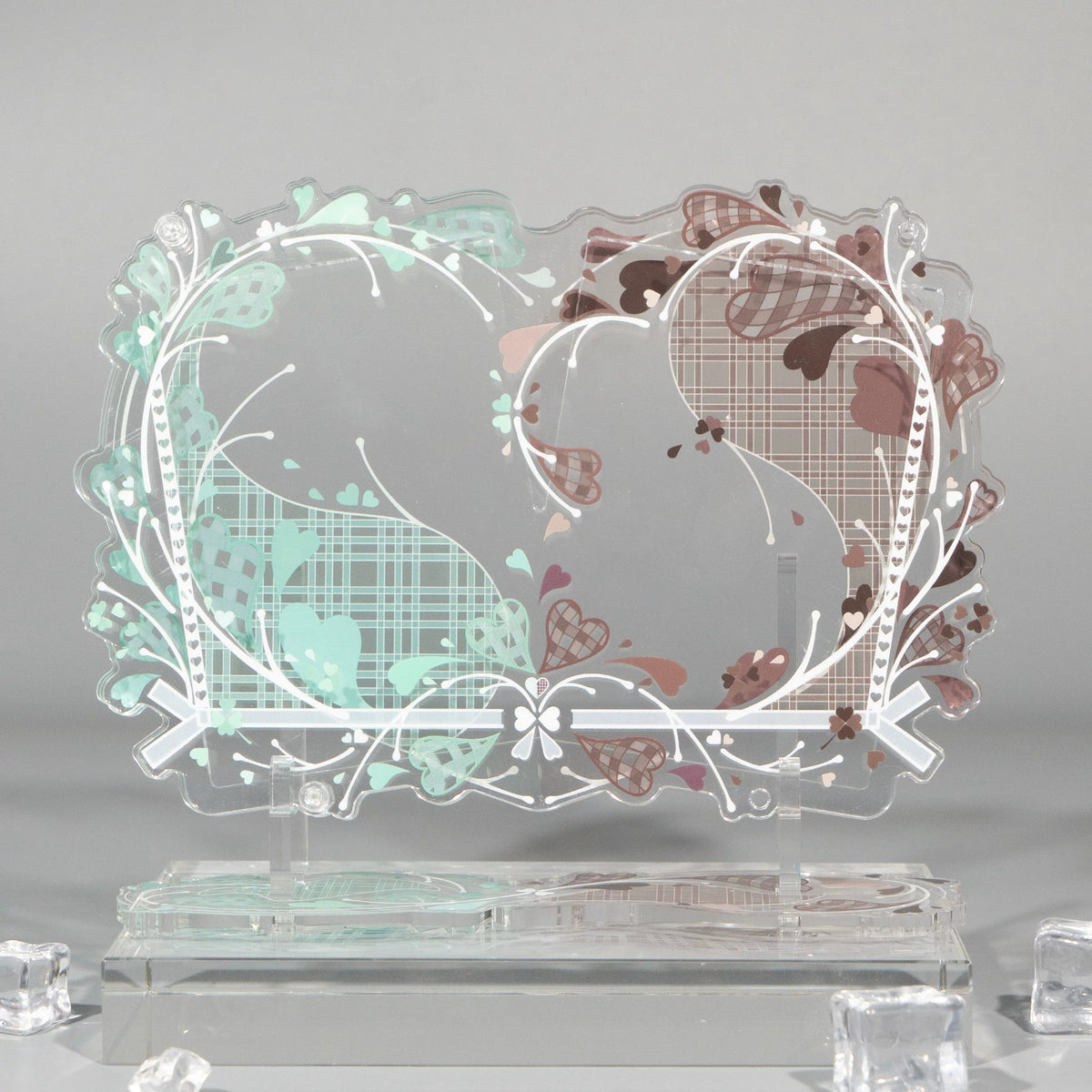 BeautyGoods Lovelyシリーズ ペアアクリルフレーム カードサイズ
