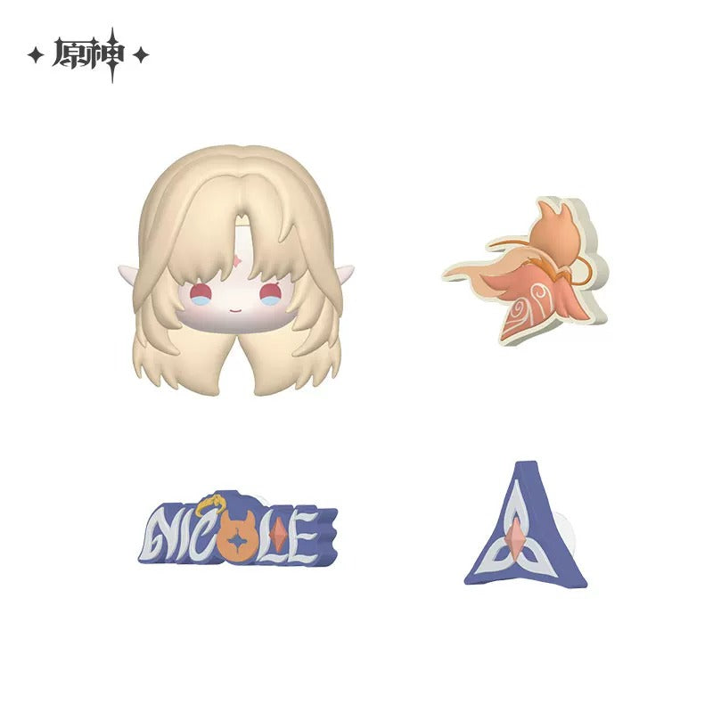 原神 オーロラパーティーシリーズ DIYラバーデコパーツセット