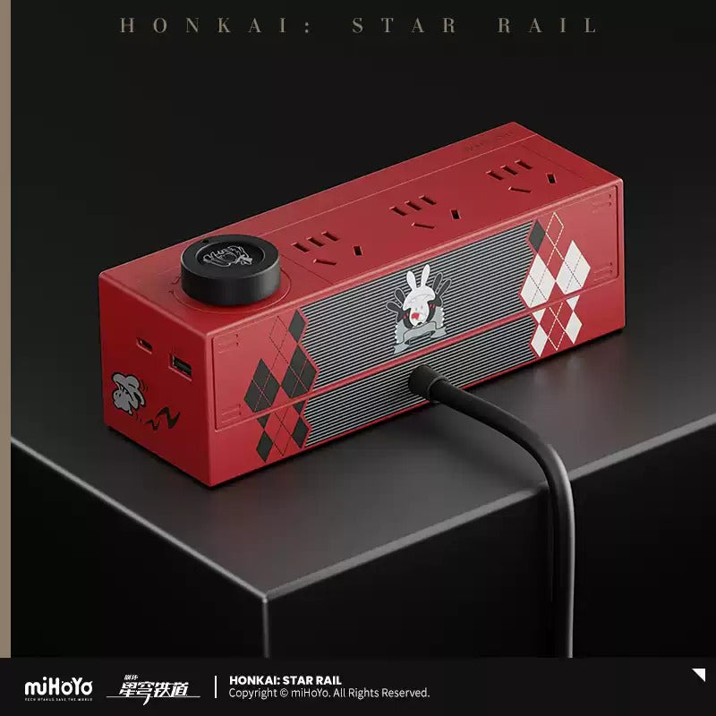 崩壊：スターレイル 恍恍惚惚花火火花シリーズ 36W ライト付き電源タップ
