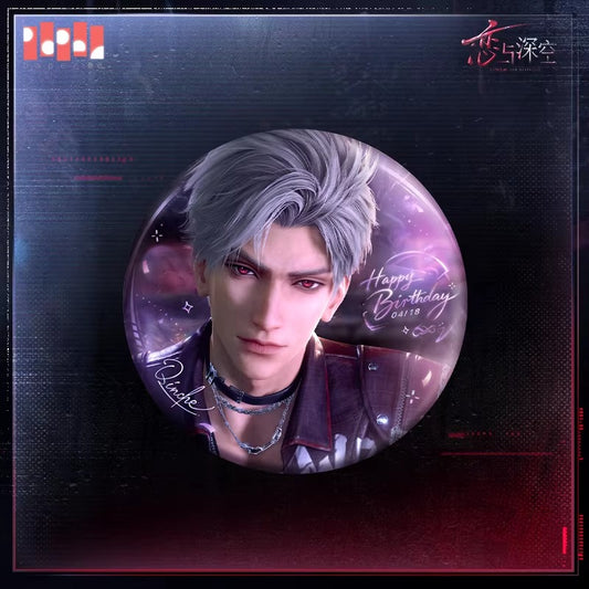 恋と深空 シン 2026バースデー メモリアル缶バッジ A