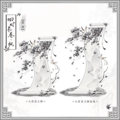 BeautyGoods 四季絵巻・楓 アクリルジオラマ Lサイズ【高さ23.2cm】