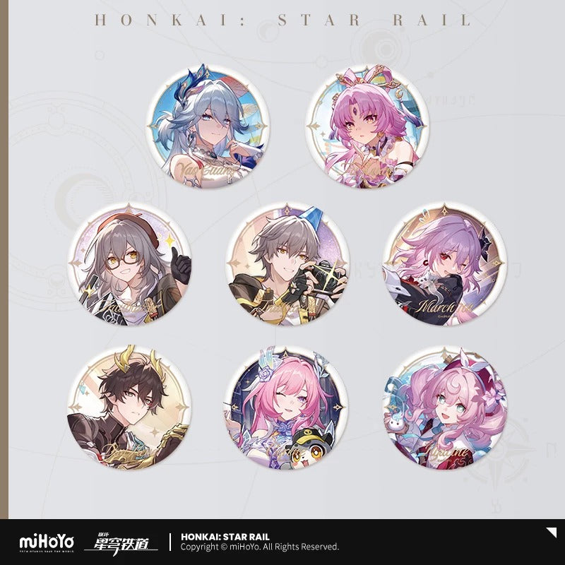崩壊：スターレイル 星海祝賀シリーズ 缶バッジ 第２弾