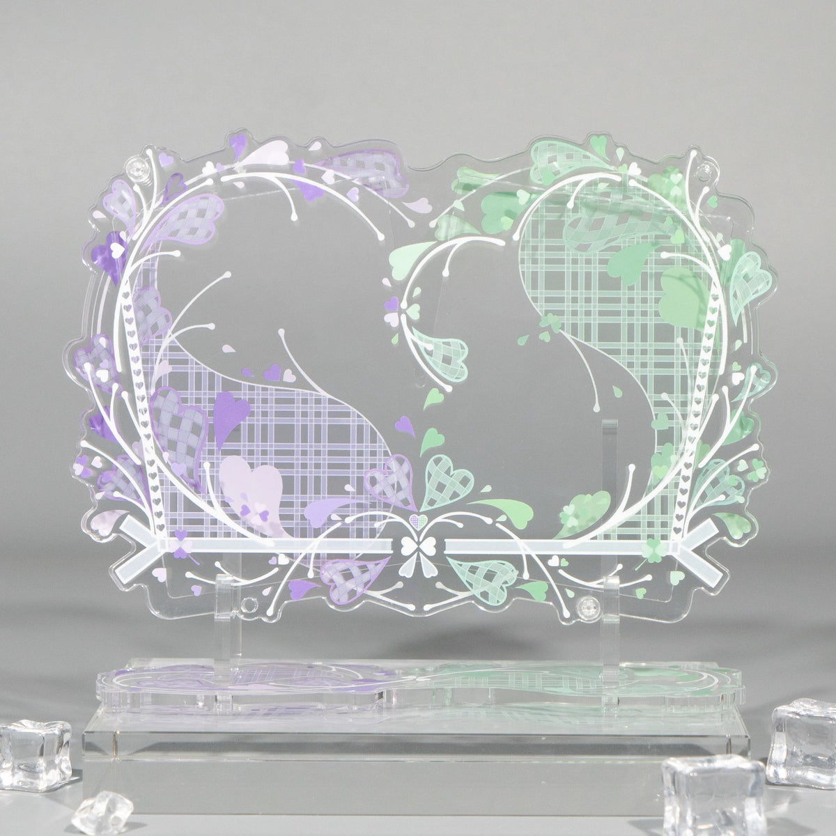 BeautyGoods Lovelyシリーズ ペアアクリルフレーム カードサイズ