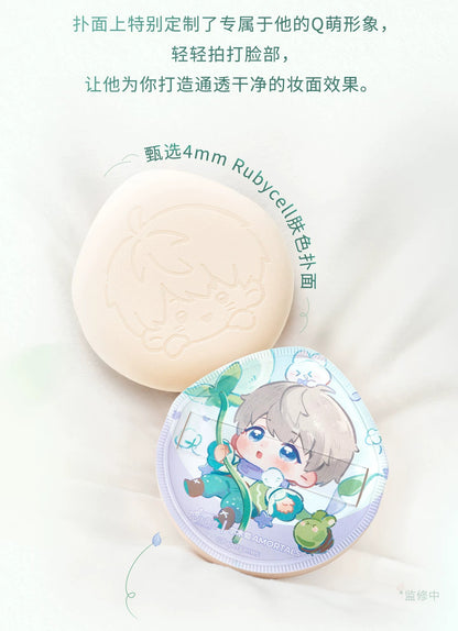 恋と深空 × AMORTALS「森の息吹」コラボ メイクパフセット ギフトBOX