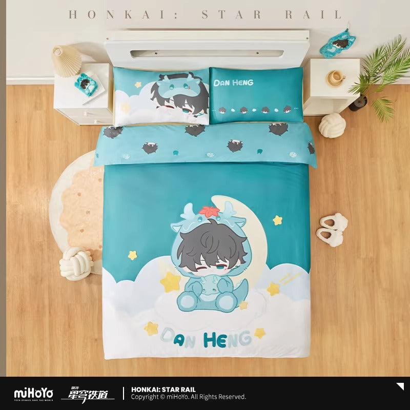 崩壊：スターレイル 男子寮デフォルメホームシリーズ 寝具4点セット（ダブル）