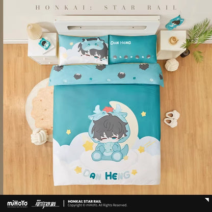 崩壊：スターレイル 男子寮デフォルメホームシリーズ 寝具4点セット（ダブル）