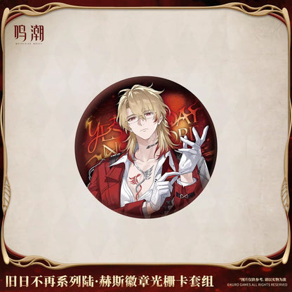 鳴潮 「過ぎ去りし日々は戻らない」リューク・ヘルセン 缶バッジ＆レンチキュラーカードセット KURO Games