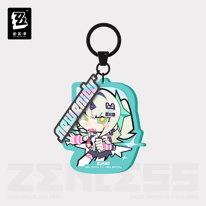 ゼンレスゾーンゼロ 麗都シリーズ デフォルメアクリルキーホルダー