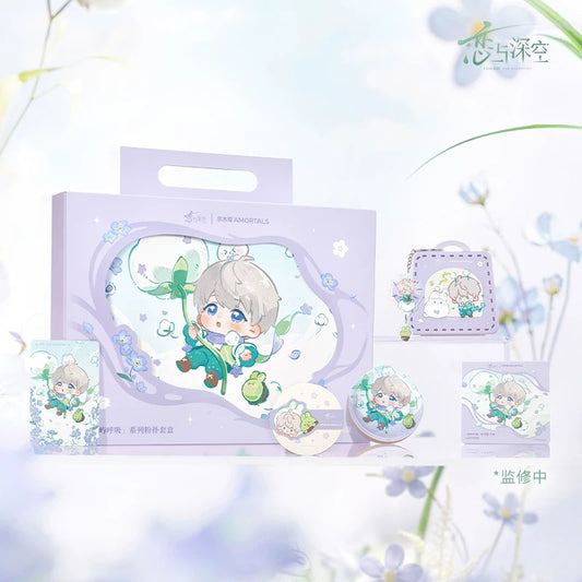 恋と深空 × AMORTALS「森の息吹」コラボ メイクパフセット ギフトBOX