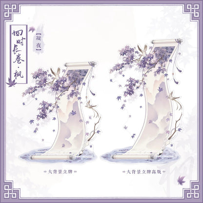 BeautyGoods 四季絵巻・楓 アクリルジオラマ Lサイズ【高さ23.2cm】
