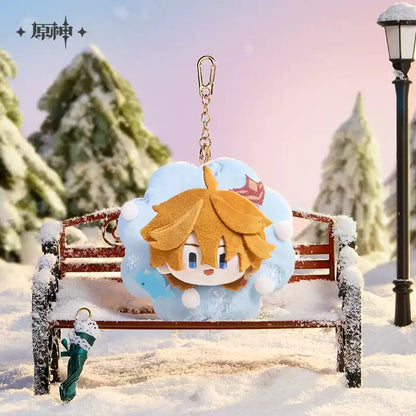 原神 のんびり冬の日シリーズ ぬいぐるみキーホルダー