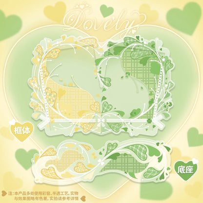 BeautyGoods Lovelyシリーズ ペアアクリルフレーム カードサイズ