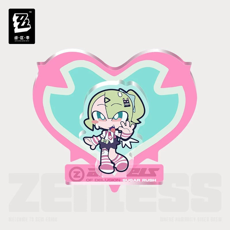 ゼンレスゾーンゼロ PINK スイートクリティカルシリーズ デフォルメアクリルマグネット