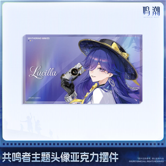 鳴潮 KURO GAMES 共鳴者アイコンシリーズ アクリルオブジェ ルシラー