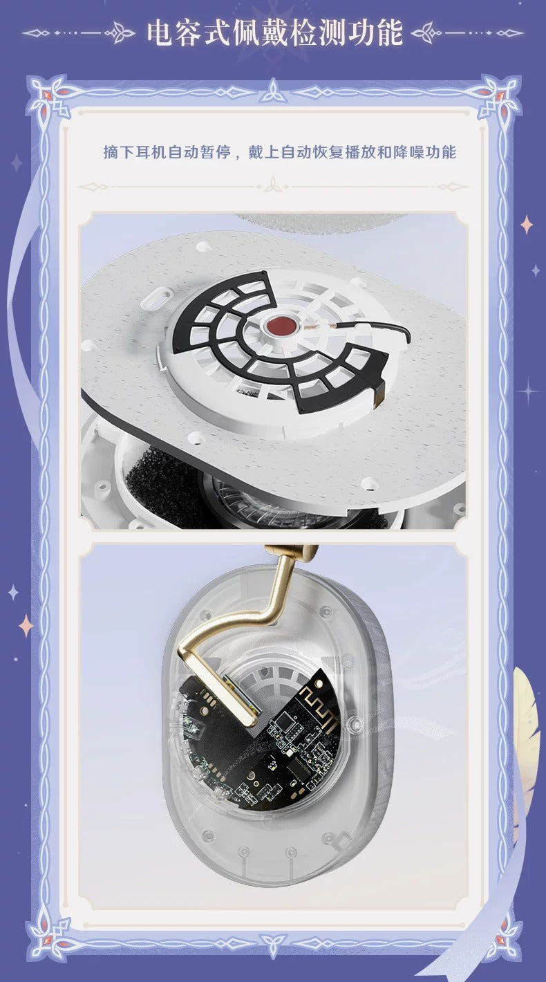 原神 「喧寂於心」ニコ テーマ ポータブルヘッドホン ギフトBOX