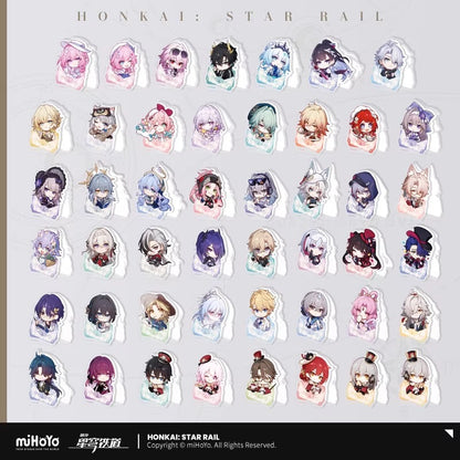 崩壊スターレイル ナナシビトの褒章シリーズ アクリルクリップ