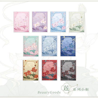 BeautyGoods ネオチャイナ・蓮 アクリルフレーム カードサイズ
