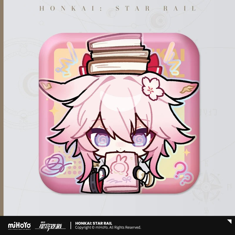 崩壊：スターレイル パムギャラリーシリーズ スクエア缶バッジ Ver.4.0