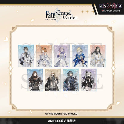 Fate/Grand Order 簡体字版10周年 ホログラム色紙 全種セット（BOX）