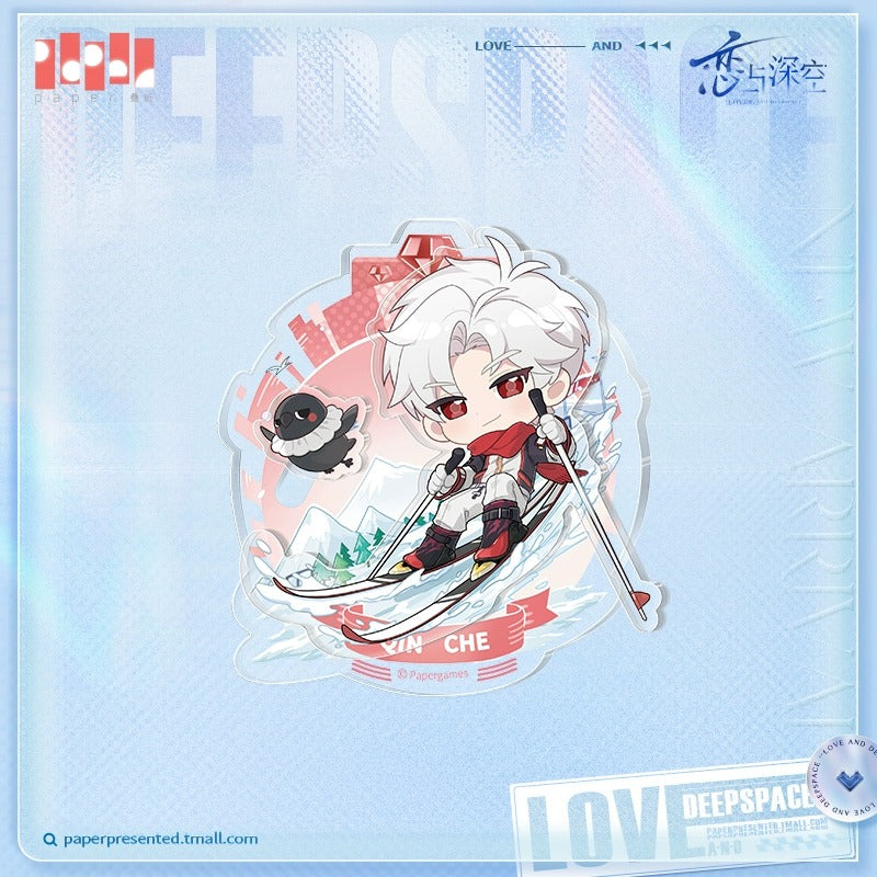 【予約】恋と深空【超越巅峰・冬デザイン】ちびキャラアクリルキーホルダー